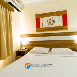 acomodações com cama box e ar condicionado